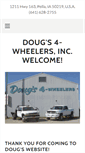 Mobile Screenshot of dougs4-wheelers.com